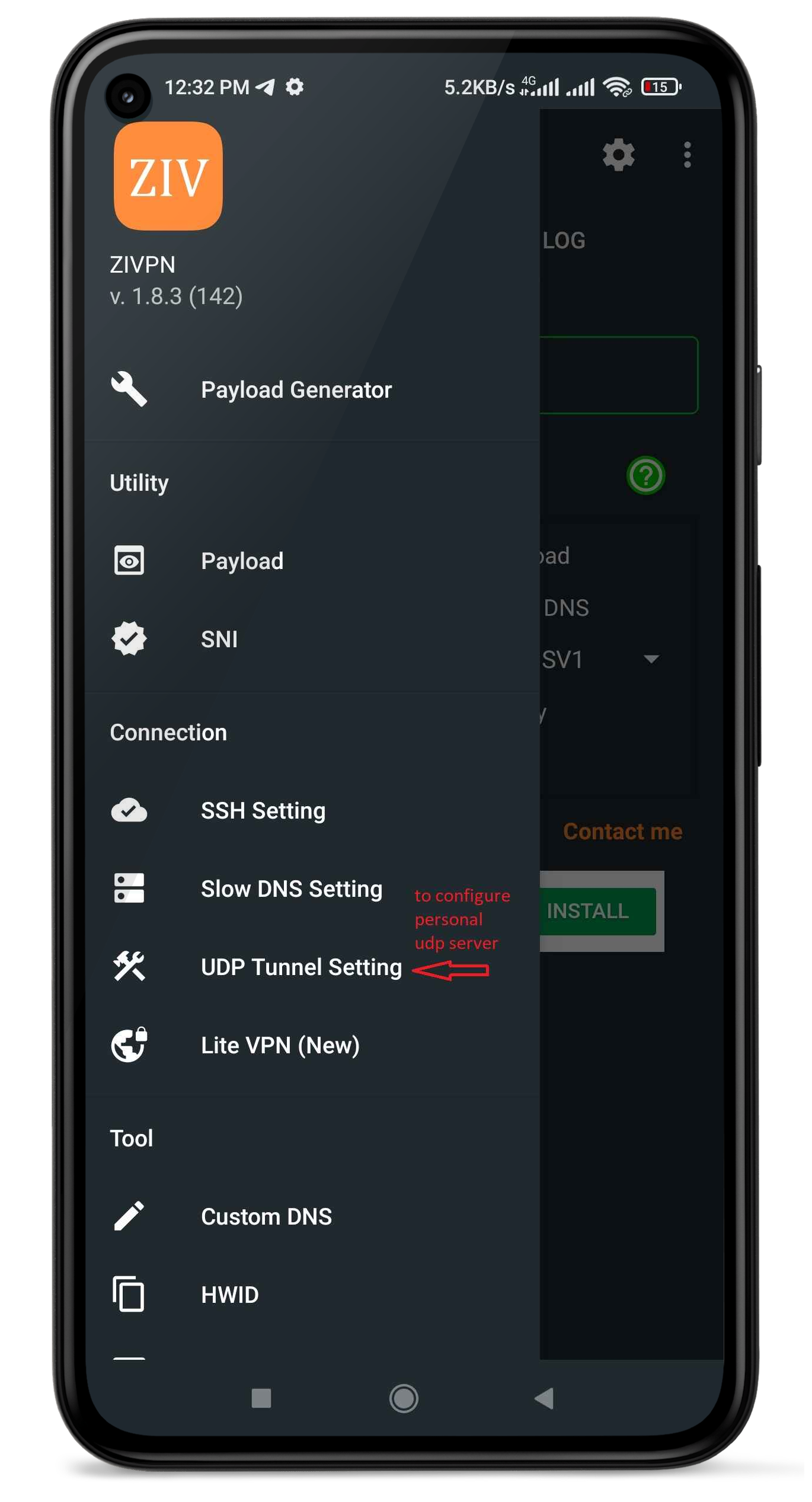 Custom UDP Server Selection